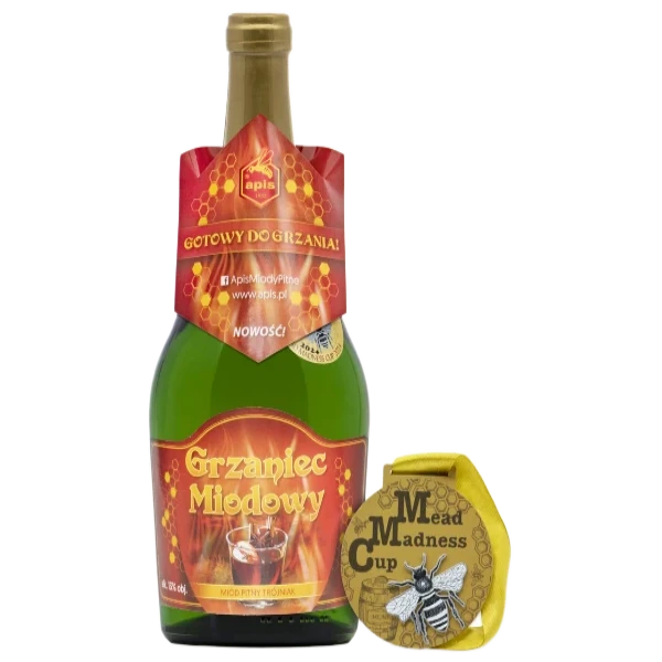 Apis Miód Pitny Grzaniec Miodowy 0,75L 13% Vol.