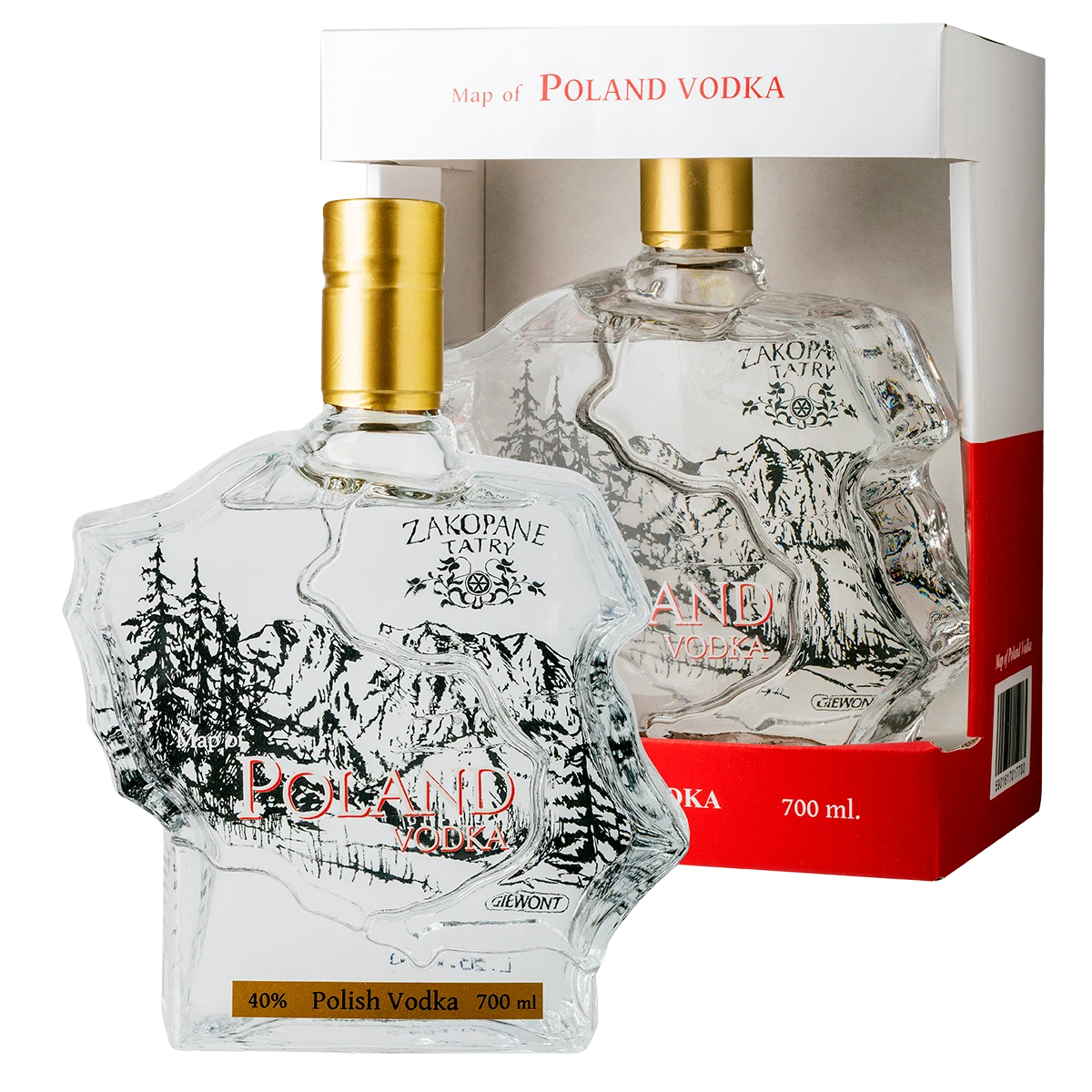 Map of Poland Zakopane 0,7L 40% Vol.