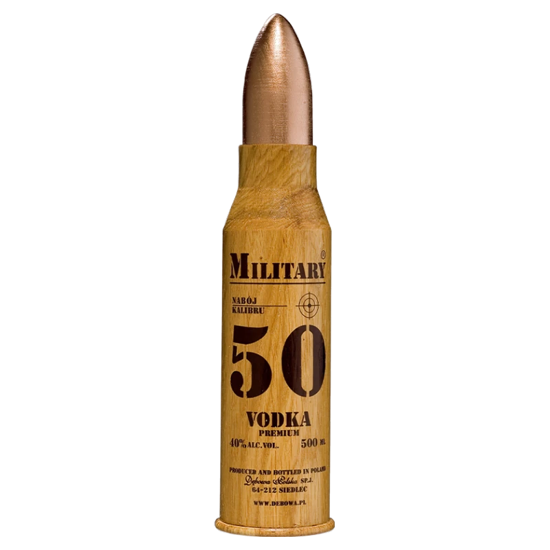 Dębowa Premium Military Pocisk 0,5L 40%Vol.