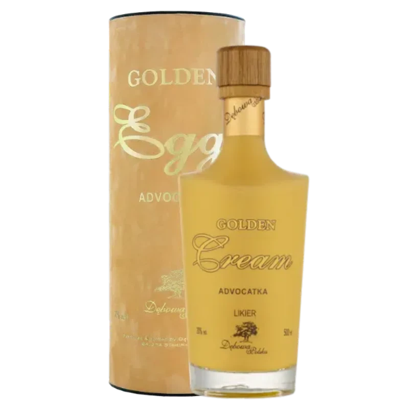 Dębowa Gold Cream Advocatka 0,7L 20% Vol. Tuba