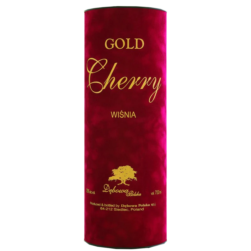 Dębowa Gold Cherry 0,7L 30% Vol. Tuba