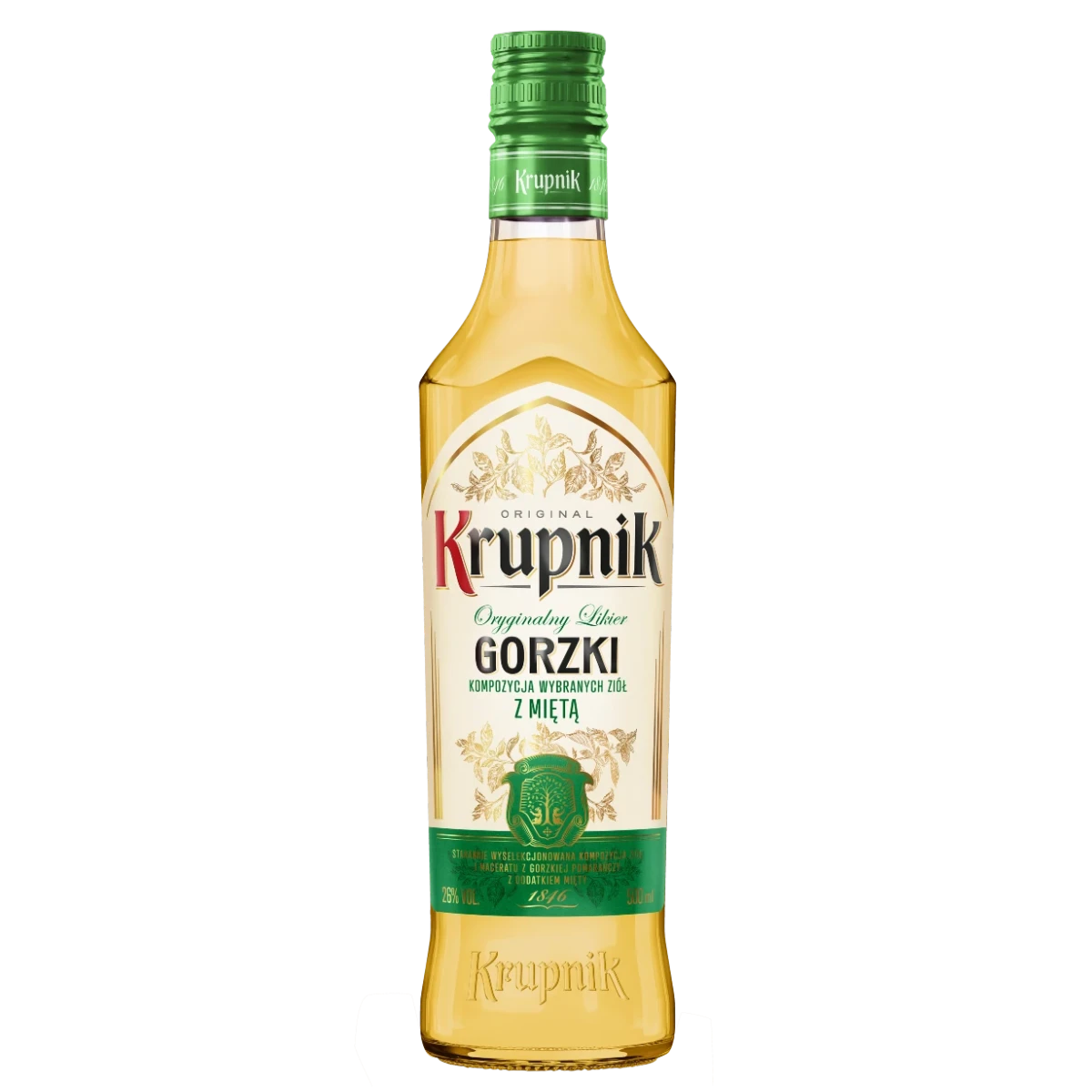 Krupnik Gorzka z Miętą 0,5L 30% Vol.