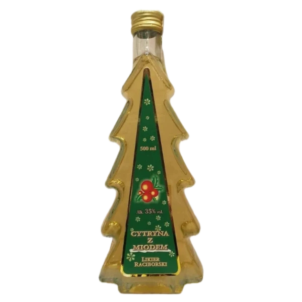 Raciborski Cytryna z Miodem 0,5L 35% Vol. Choinka